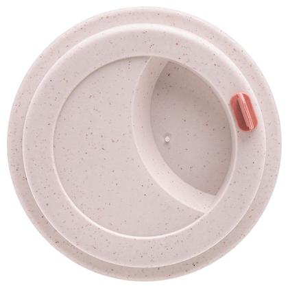 Imagem de Copo para café de bambu ecológico com tampa e mexedor Lyor 450 ml