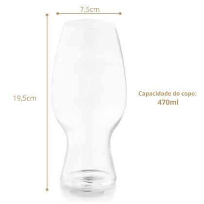 Imagem de Copo Para Cerveja E Chopp Craft Vidro Transparente 470ml