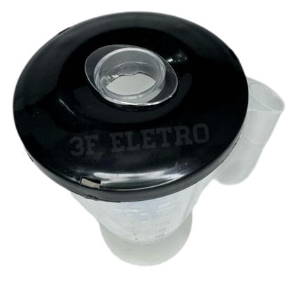 Imagem de Copo para Liquidificador Arno New Faciclic Ln37 e Ln38 (Mebrasi Translúcido Leitoso Reforçado)