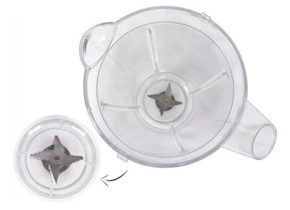 Imagem de Copo para Liquidificador Philco Multiprocessador All In One 2 Acrilico cristal