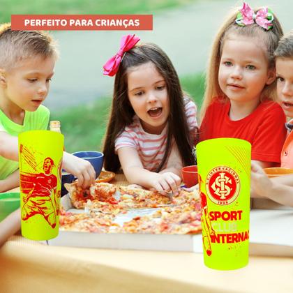 Imagem de Copo Plástico 500ml Festa Bebidas Time Internacional Infantil Selo Oficial