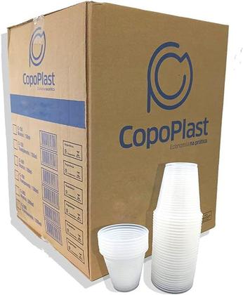 Imagem de Copo Plástico Descartável Água 180 ml  2500 Un Caixa