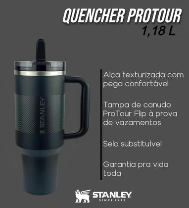 Imagem de Copo Quencher Protour Stanley 1,18L Black Fade Original E Com Selo De Originalidade