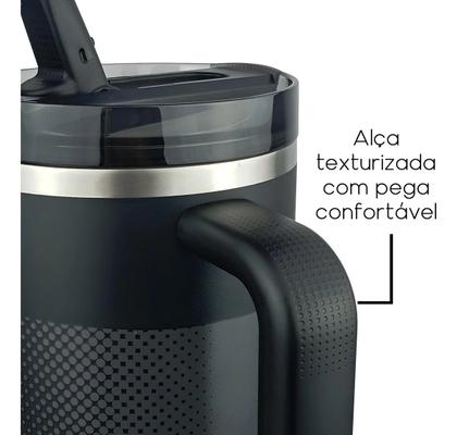 Imagem de Copo Quencher Protour Stanley 1,18L Black Fade Original E Com Selo De Originalidade