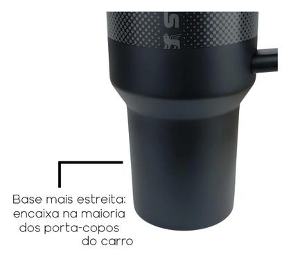 Imagem de Copo Quencher Protour Stanley 1,18L Black Fade Original E Com Selo De Originalidade