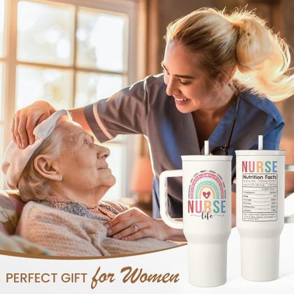 Imagem de Copo SANDJEST Nurse em aço inoxidável 1183 ml com alça