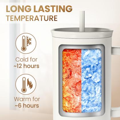 Imagem de Copo SANDJEST Nurse em aço inoxidável 1183 ml com alça