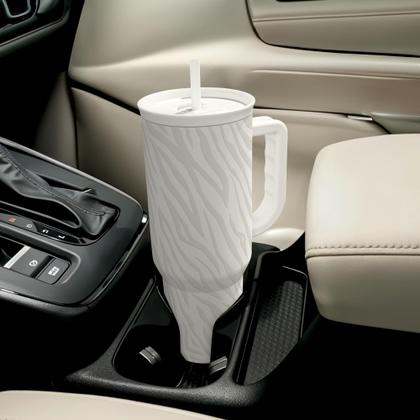 Imagem de Copo SANDJEST Zebra Skin Slider 1,2 L com alça e canudo