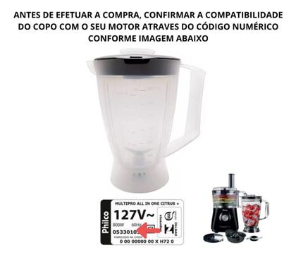 Imagem de Copo Serve P Britânia Multiprocessador All In One Bmp900 Códigos na descrição
