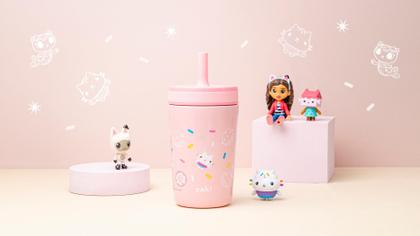 Imagem de Copo Sippy Zak Designs DreamWorks Gabby's Dollhouse Kelso 360 ml