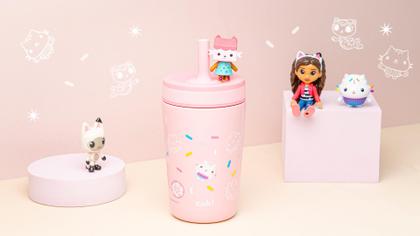 Imagem de Copo Sippy Zak Designs DreamWorks Gabby's Dollhouse Kelso 360 ml