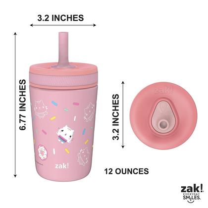 Imagem de Copo Sippy Zak Designs DreamWorks Gabby's Dollhouse Kelso 360 ml