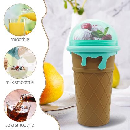 Imagem de Copo Slushy Maker RAUMAXE Slushy Cup Frozen Magic 500mL