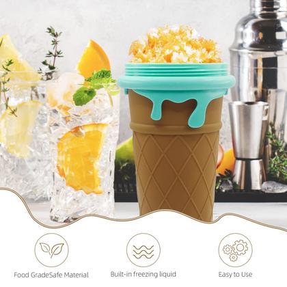 Imagem de Copo Slushy Maker RAUMAXE Slushy Cup Frozen Magic 500mL