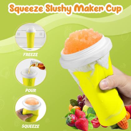 Imagem de Copo Slushy Tgosomt TIK TOK Frozen Magic Yellow 210 ml