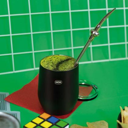 Imagem de Copo Térmico 400ml PRETO 8041 MOR