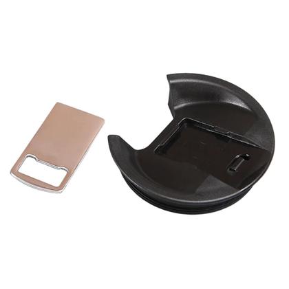 Imagem de Copo Termico 473mL Cerveja Com Tampa E Abridor Inox Parece Dupla AK5007