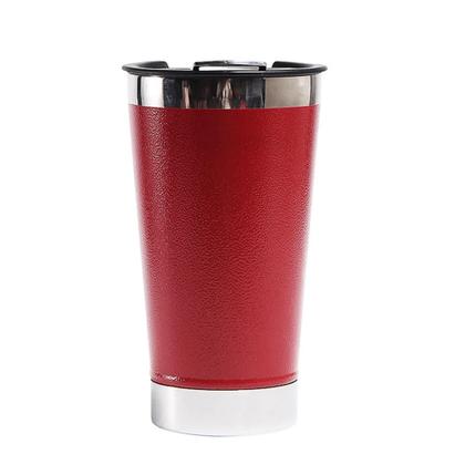 Imagem de Copo Termico 473mL Cerveja Com Tampa E Abridor Inox Parece Dupla AK5007