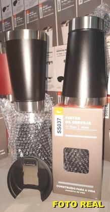 Imagem de Copo Térmico 502 Ml Com Tampa E Abridor - Quente Ou Frio