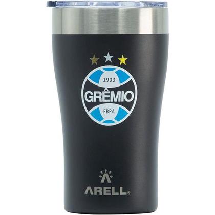 Imagem de Copo Térmico Arell Gremio Colorado Para Cerveja Com Tampa 500ml