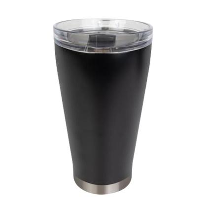 Imagem de Copo Térmico Bebida Gelada Quente Café Cerveja 475ml Preto