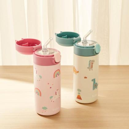 Imagem de Copo Térmico Buba Magic Unicórnio com Canudo Silicone 320ml