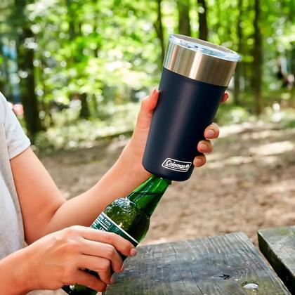 Imagem de Copo Termico Cerveja Agua Suco Com Tampa 600ml Coleman