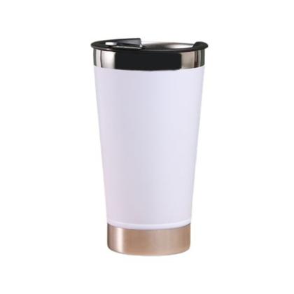 Imagem de Copo Térmico Cerveja Inox com Tampa e Abridor de Garrafas 473ml