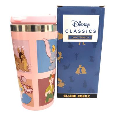 Imagem de Copo Térmico Clássicos da Disney Camada Dupla Em Inox - Clube Comix