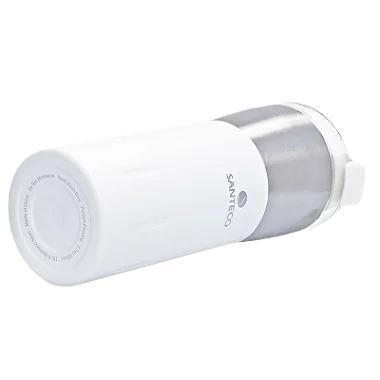 Imagem de Copo Térmico com Tampa Kariba 500 ml Branco SANTECO