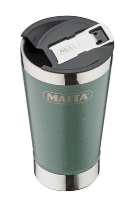 Imagem de Copo Térmico Com Tampa Malta 590Ml Bebidas Geladas Quentes