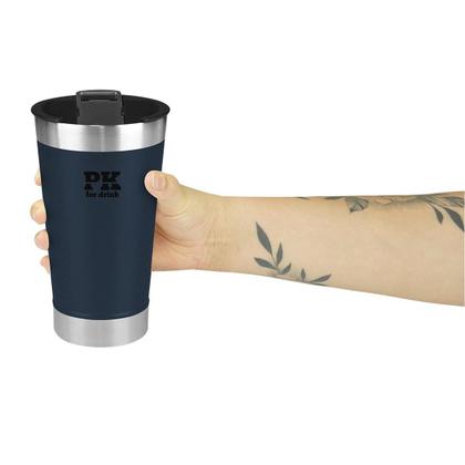 Imagem de Copo Térmico com Tampa PK For Drink 473ml Azul