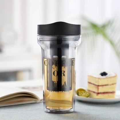 Imagem de Copo Térmico de Café Tumbler Cold Brew 420ml Preto - ILC
