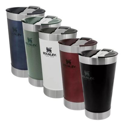Imagem de Copo Térmico de Cerveja Stanley c/ tampa e abridor 473ml Green - Verde ORIGINAL