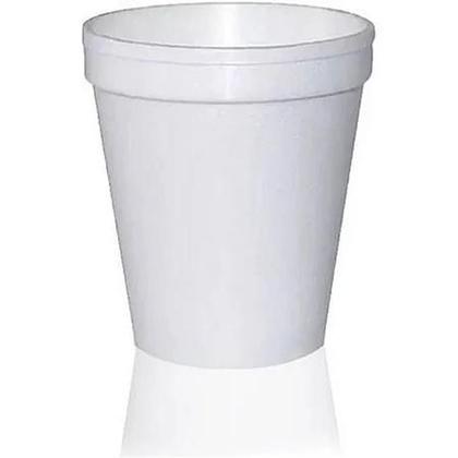 Imagem de Copo Termico De Isopor Com Tampa 180ml Café e Bebidas 50 Un