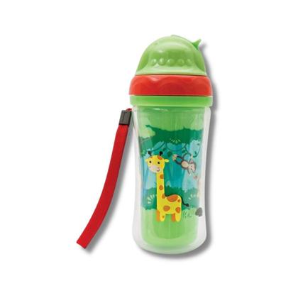 Imagem de Copo termico de parede dupla c/ canudo 250ml animal fun - buba