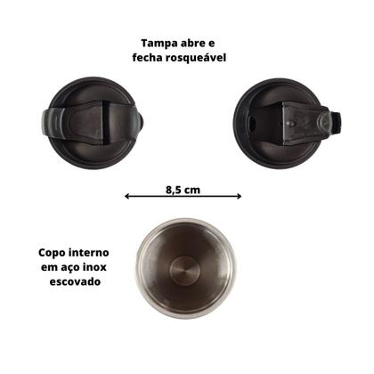 Imagem de Copo Térmico Emborrachado Curso Direito 450ml