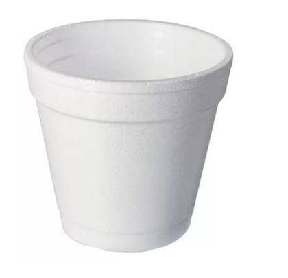 Imagem de Copo Térmico EPS 60ml Branco PT 25 UN- Para festa junina