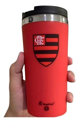 Imagem de Copo Térmico Flamengo Oficial Mengão Mantém Bebida Gelada