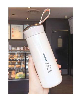 Imagem de Copo Térmico Inox 370 Ml Com Tampa Para Água Chá Café Caneca