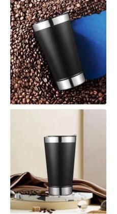 Imagem de Copo Térmico Inox 473ml Abridor De Cerveja Com Tampa Original AIKER AK-5007