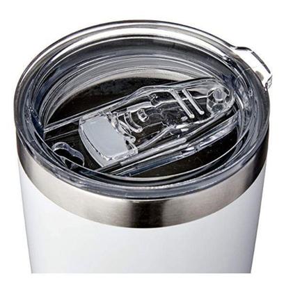 Imagem de Copo Térmico Inox 500 ml Branco - Kouda
