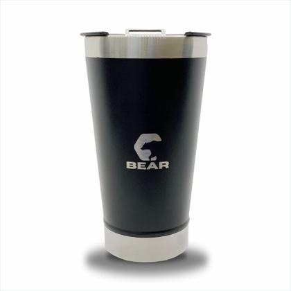 Imagem de Copo Térmico Inox Bear Kodiak com Abridor e Tampa Preto 580 ml