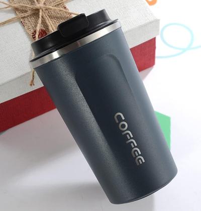 Imagem de Copo Térmico Inox Café Chá Anti-vazamento Vacuum 500ml Azul