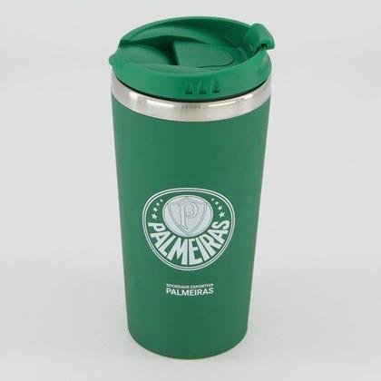 Imagem de Copo Térmico Inox Emborrachado Times Oficiais 450ml Brasfoot