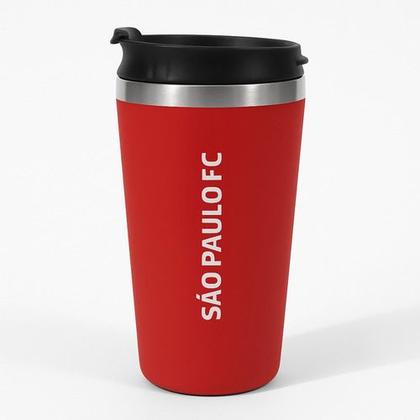 Imagem de Copo Térmico Inox Emborrachado Times Oficiais 450ml Brasfoot