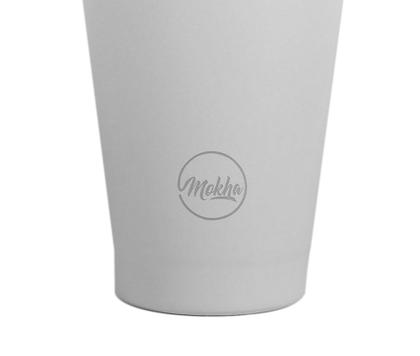 Imagem de Copo Térmico Inox Magic Beer 473ml Branco White - Mokha