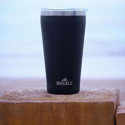 Imagem de Copo Térmico Inox Makalu com Tampa Bebidas Quente e Fria