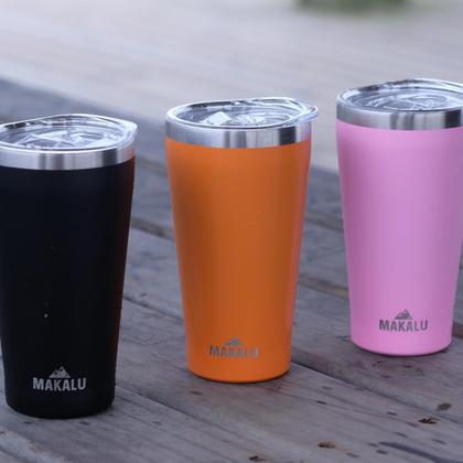 Imagem de Copo Térmico Inox Makalu com Tampa Bebidas Quente e Fria