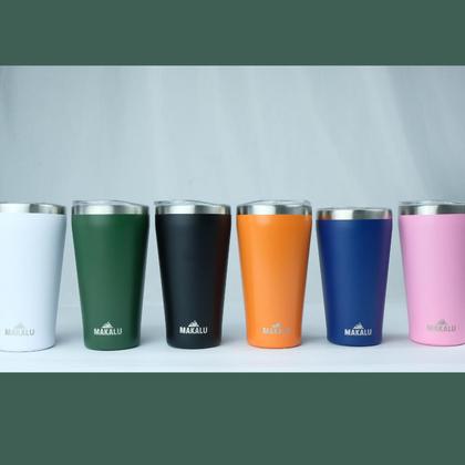 Imagem de Copo Térmico Inox Makalu com Tampa Bebidas Quente e Fria